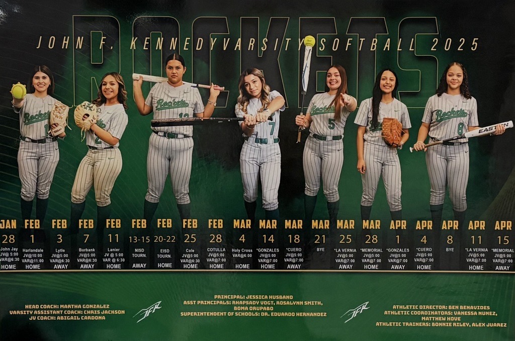 Softball Varsity team and Schedule