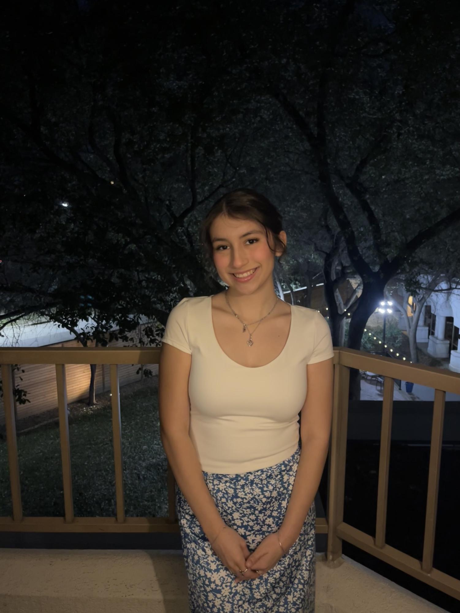Lacey Hernandez posing for a photo