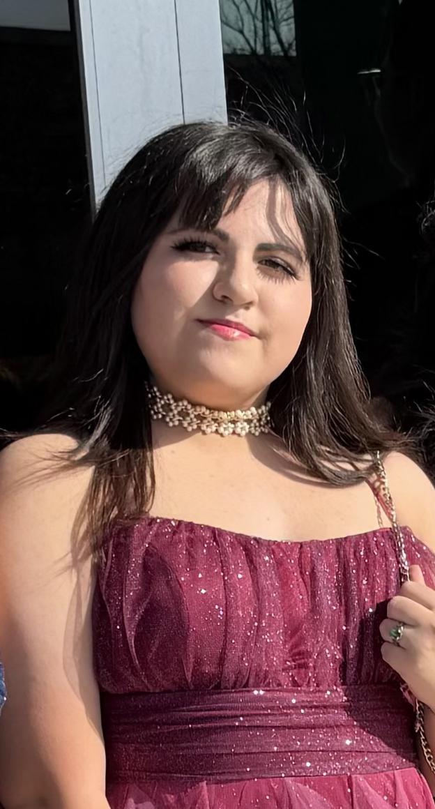 Sofia posing for a photo