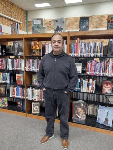 Mr. Moore posing for a photo